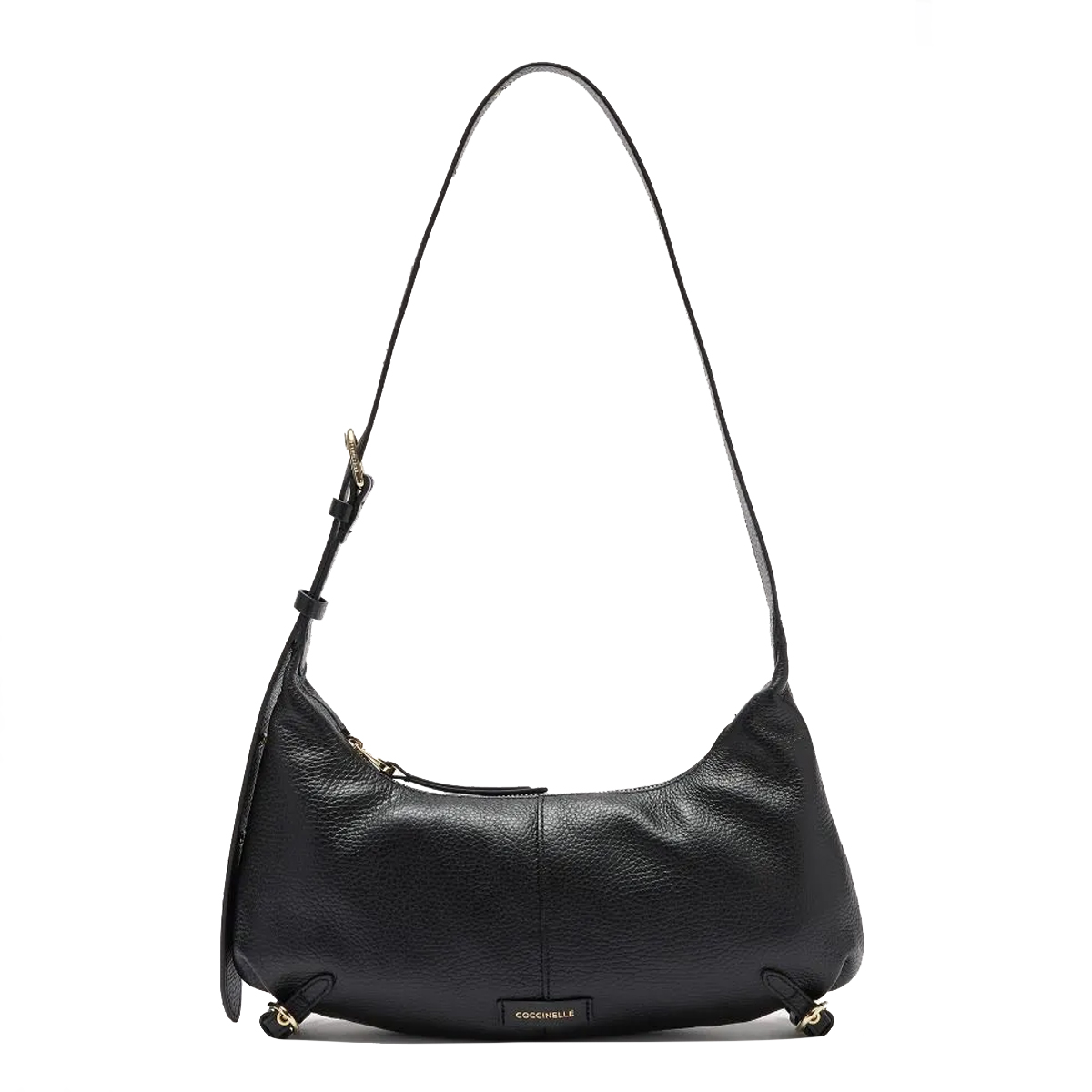 Coccinelle Abigail Small Noir Shoulder Bag - 1 Coccinelle Abigail Small Noir Shoulder Bag - 1