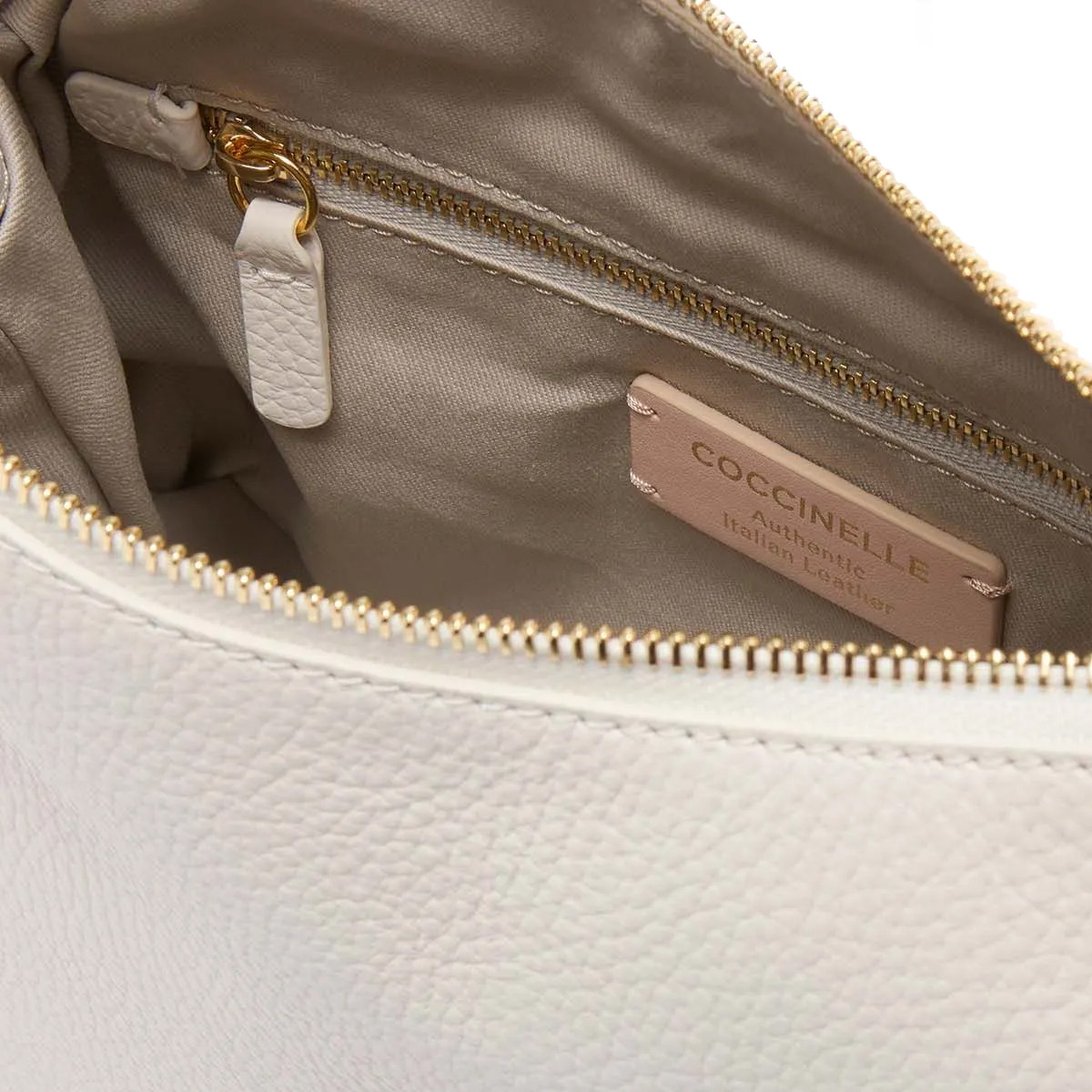 Coccinelle Borsa a spalla Magie Soft Small Blanco - 4