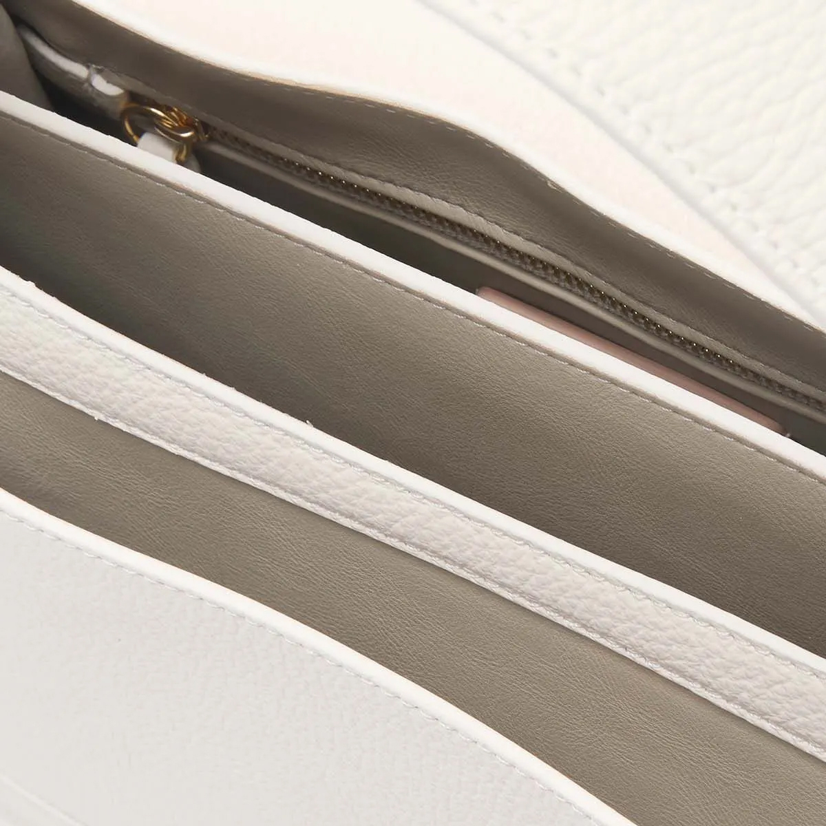 Coccinelle Borsa a mano C-Me Medium Blanco - 5