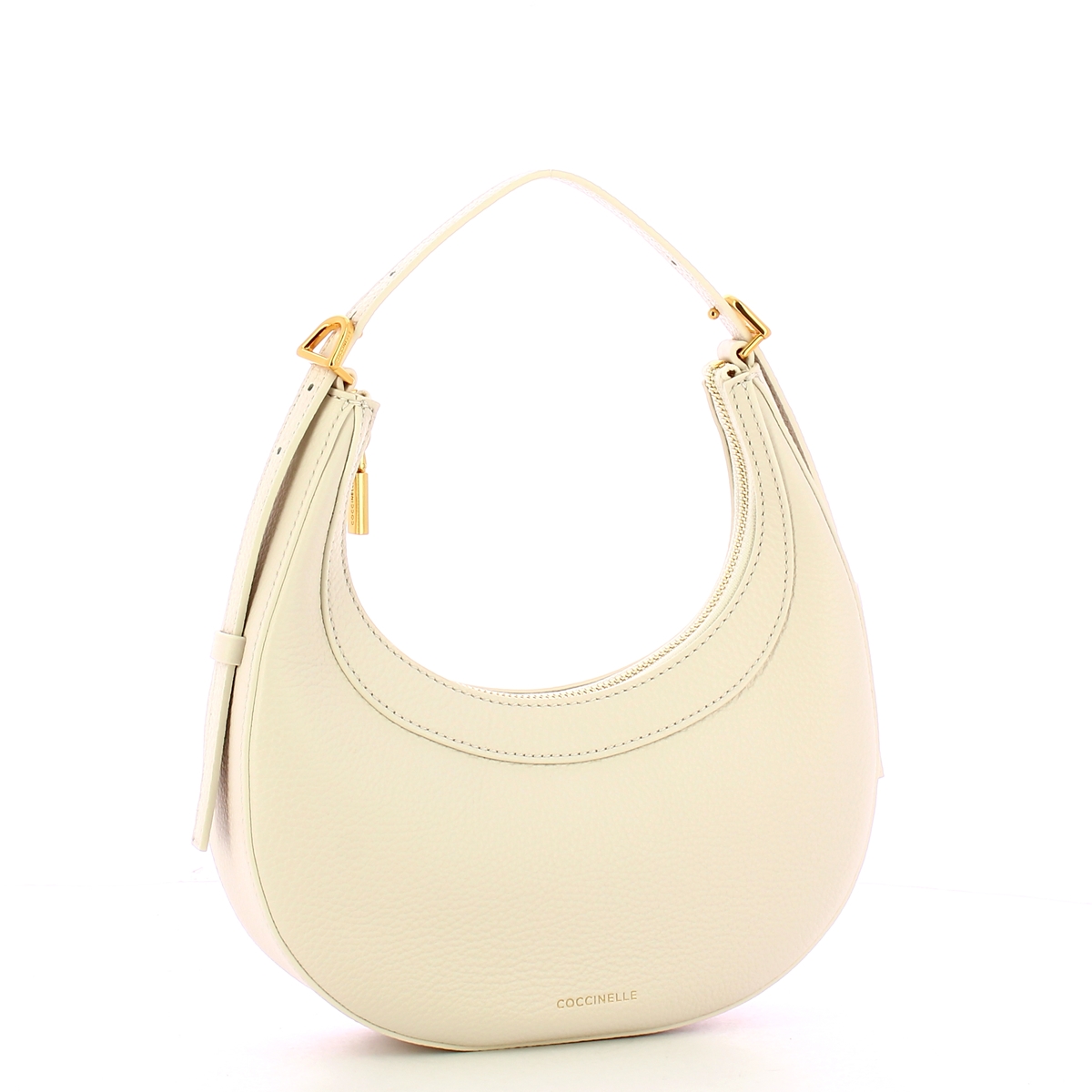 Coccinelle Hobo Bag Whisper Blanco - 2