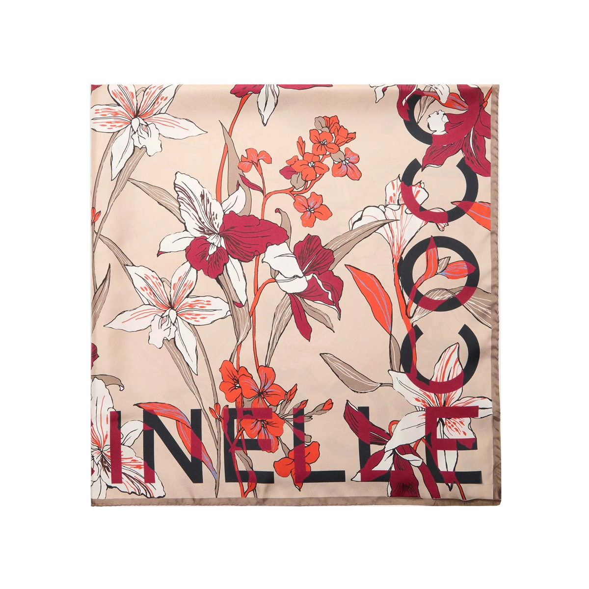 Coccinelle Foulard Jardin de Flores Multi Rosette - 1 Coccinelle Foulard Jardin de Flores Multi Rosette - 1