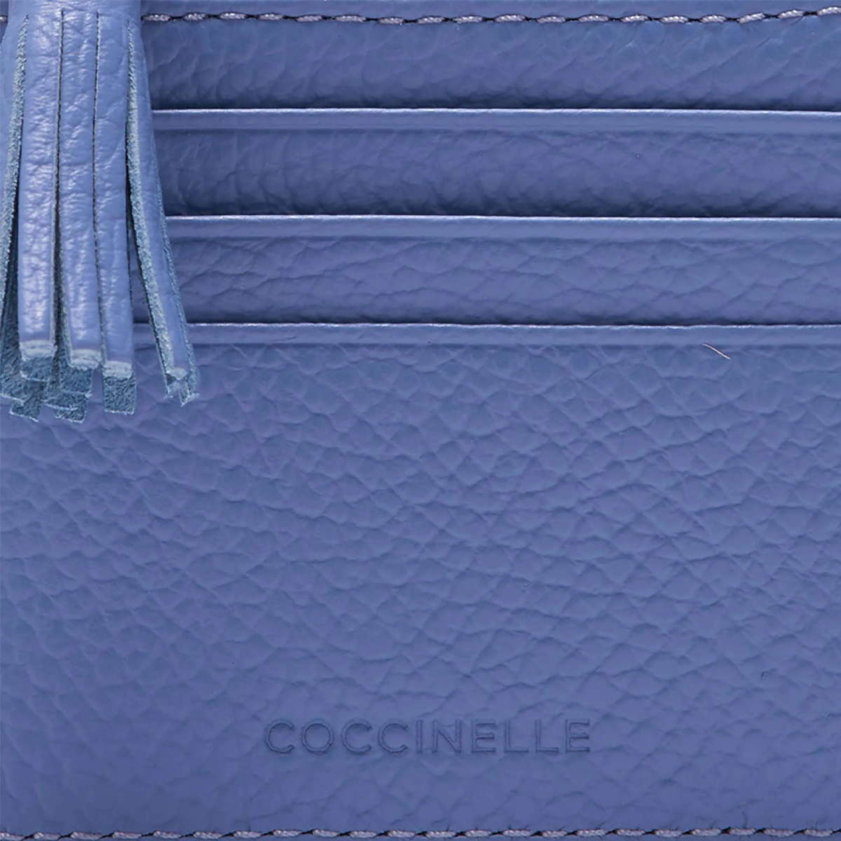 Coccinelle Bustina Porta Carte di Credito con nappina Azul - 3 Coccinelle Bustina Porta Carte di Credito con nappina Azul - 3