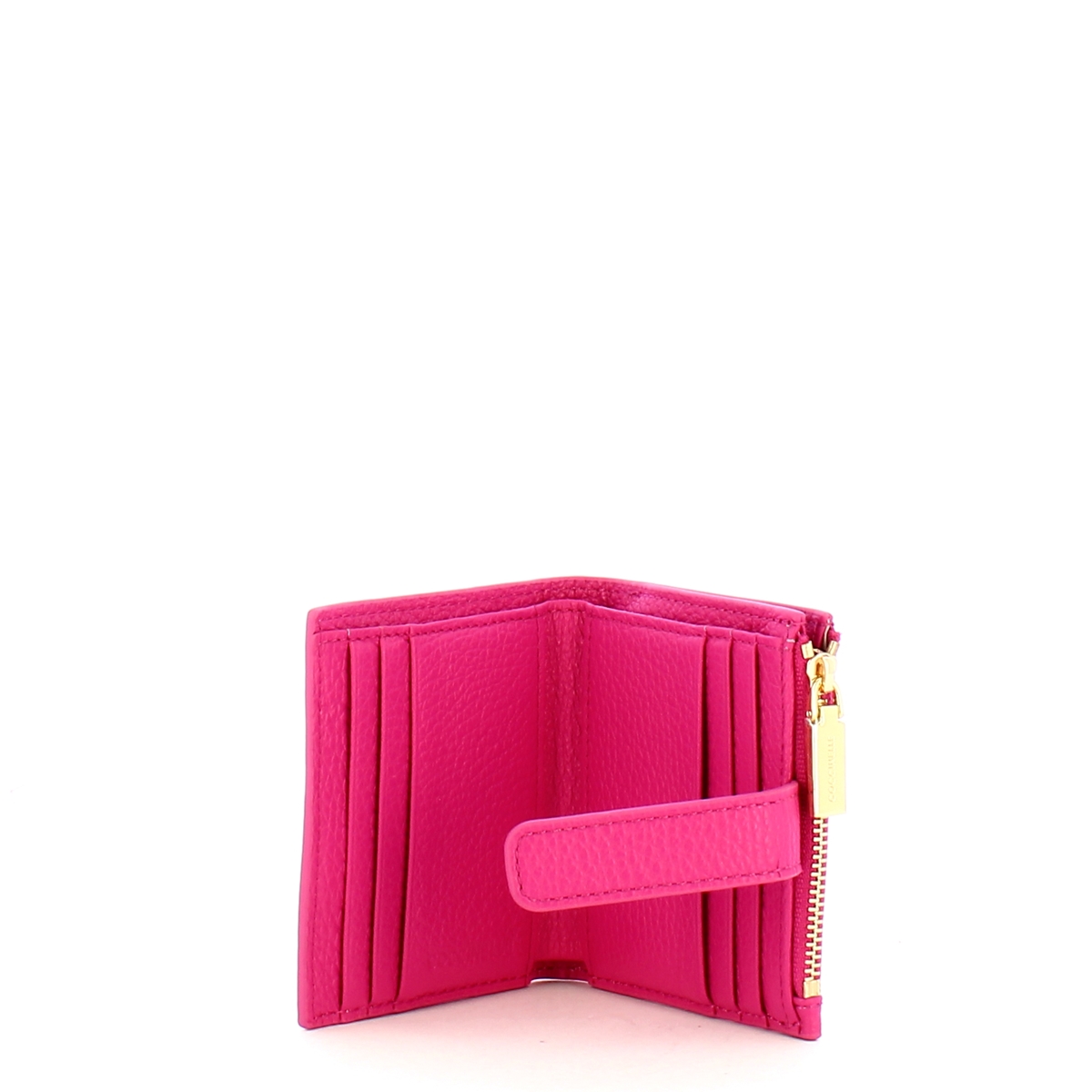Coccinelle Porta Tessere Metallic Soft Small New Fucsia - 3 Coccinelle Porta Tessere Metallic Soft Small New Fucsia - 3