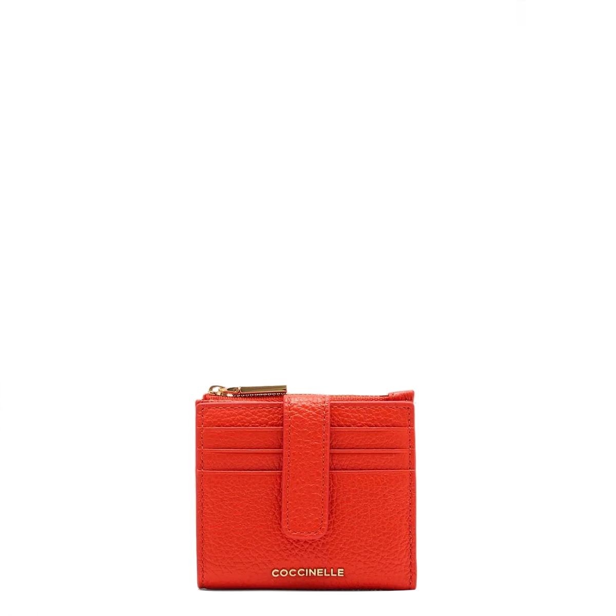 Coccinelle Porta Tessere Metallic Soft Small Gazpacho - 1 Coccinelle Porta Tessere Metallic Soft Small Gazpacho - 1