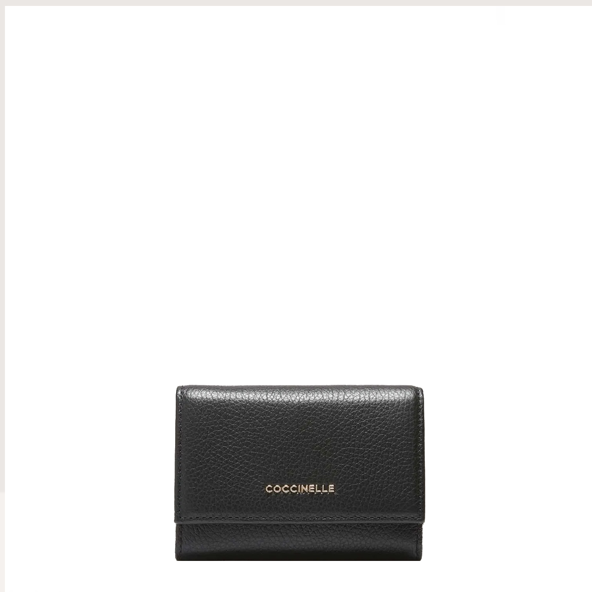 Coccinelle Portafoglio Metallic Soft Noir - 1 Coccinelle Portafoglio Metallic Soft Noir - 1