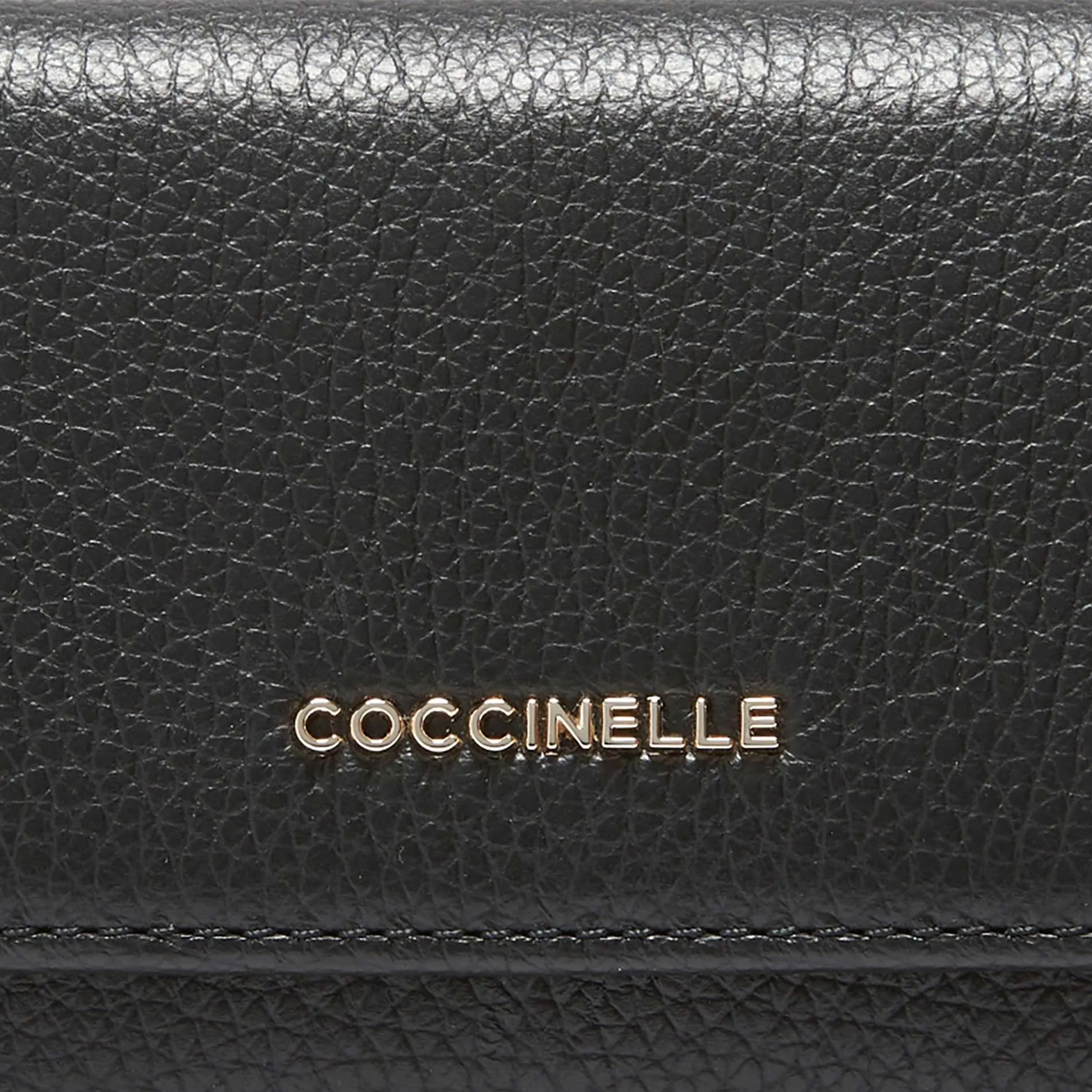 Coccinelle Portafoglio Metallic Soft Noir - 3 Coccinelle Portafoglio Metallic Soft Noir - 3