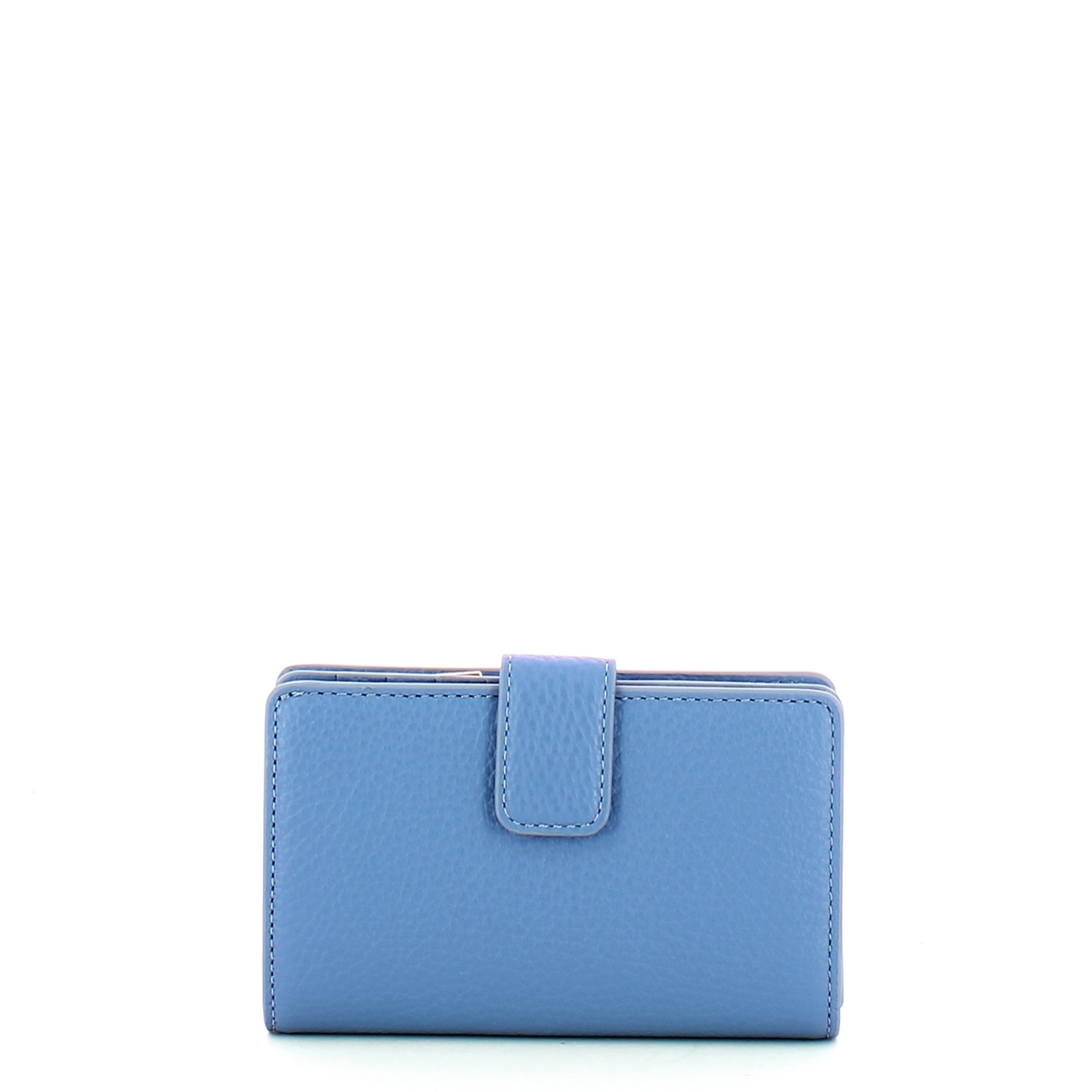 Coccinelle Portafoglio Medio Metallic Soft Azul - 2 Coccinelle Portafoglio Medio Metallic Soft Azul - 2