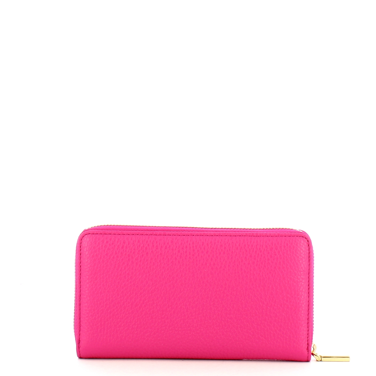 Coccinelle Portafoglio Metallic Soft Large Zip Around New Fucsia - 2 Coccinelle Portafoglio Metallic Soft Large Zip Around New Fucsia - 2