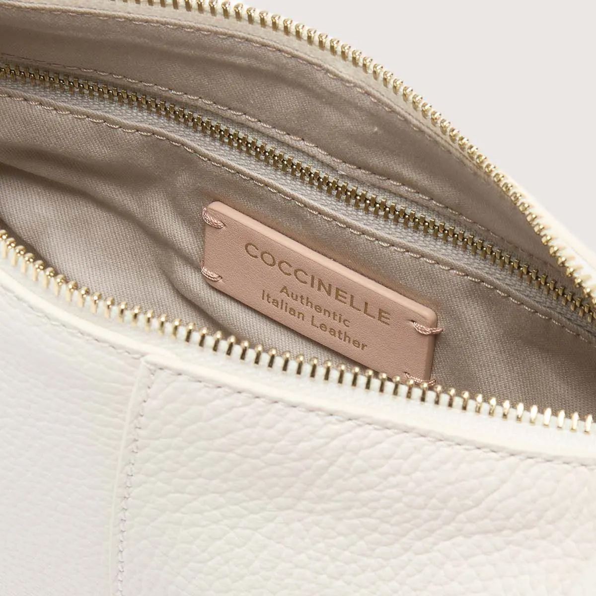 Coccinelle Borsa a spalla Abigail Small Blanco - 4