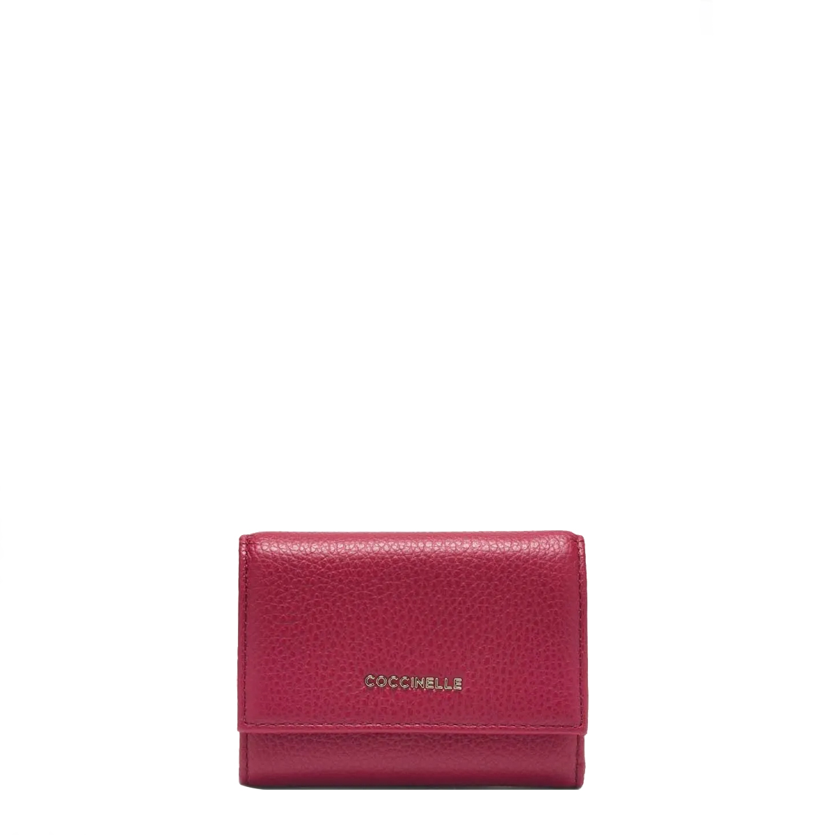Coccinelle Metallic Soft Sangria Wallet - 1 Coccinelle Metallic Soft Sangria Wallet - 1