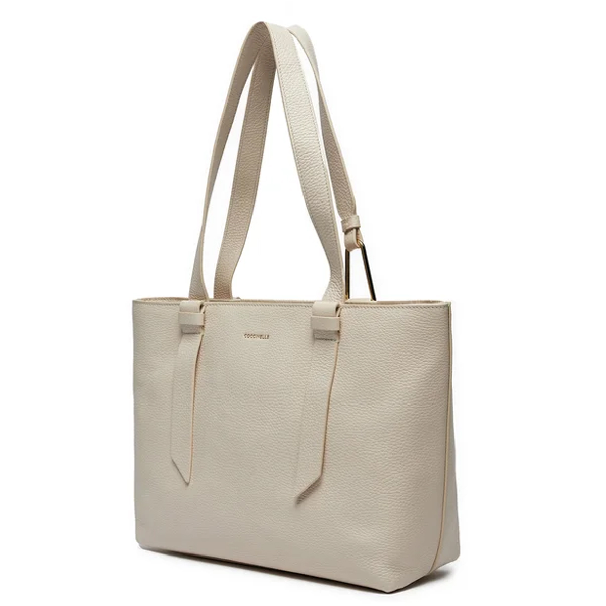 Coccinelle Shopper Malory Lambskin White - 2 Coccinelle Shopper Malory Lambskin White - 2