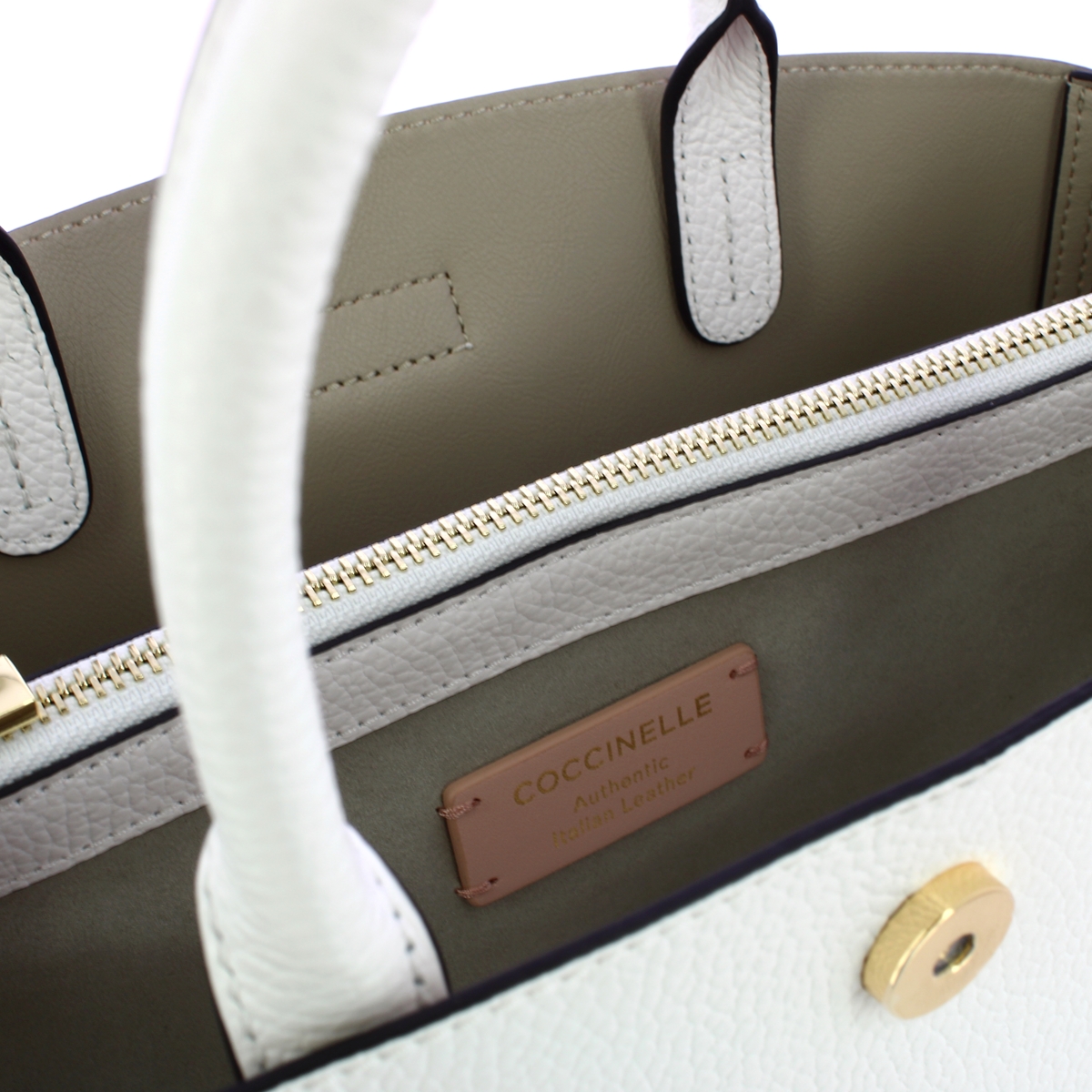 Coccinelle Borsa a mano Alba Brillant White - 5 Coccinelle Borsa a mano Alba Brillant White - 5