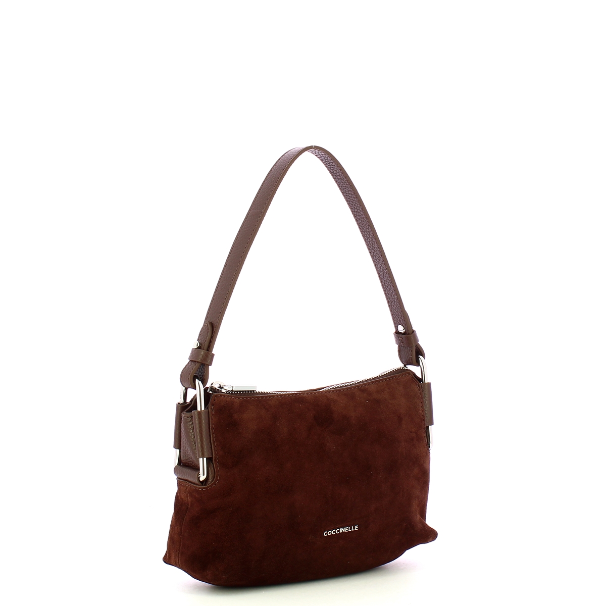 Coccinelle Borsa a mano Mini Bag Rebekka Suede Brunette - 2 Coccinelle Borsa a mano Mini Bag Rebekka Suede Brunette - 2
