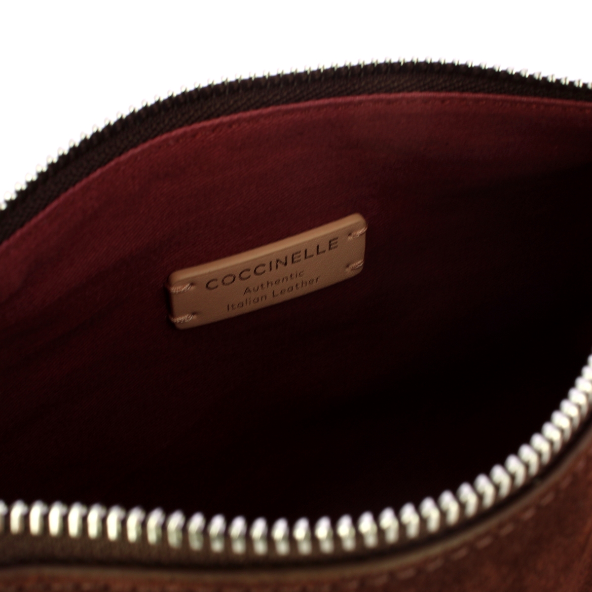 Coccinelle Borsa a mano Mini Bag Rebekka Suede Brunette - 5 Coccinelle Borsa a mano Mini Bag Rebekka Suede Brunette - 5
