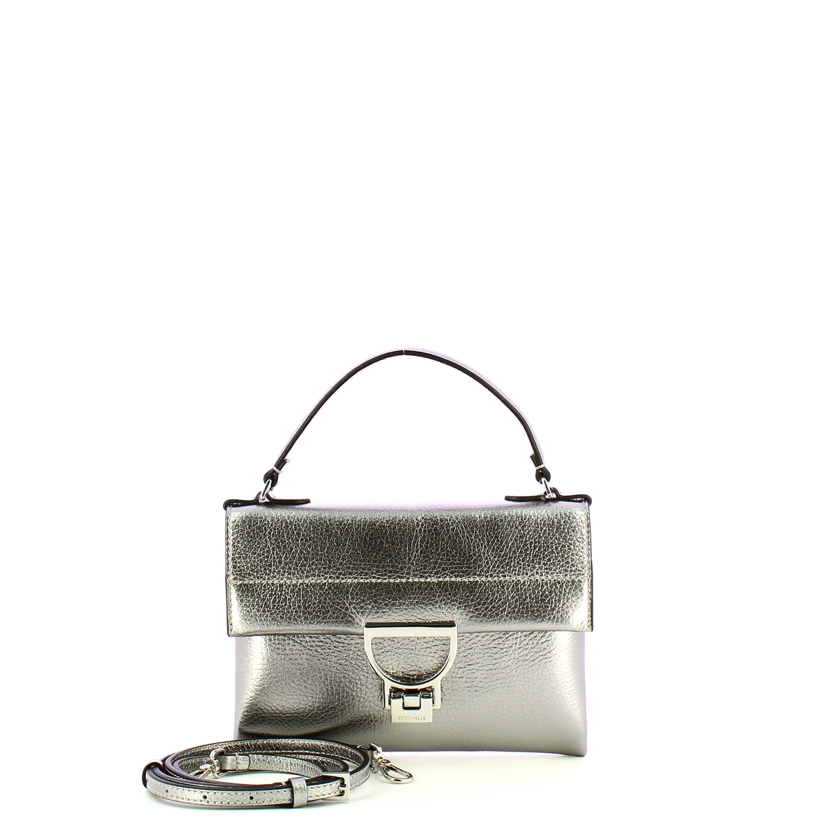 Coccinelle Pochette Arlettis Mignon Steel - 4 Coccinelle Pochette Arlettis Mignon Steel - 4