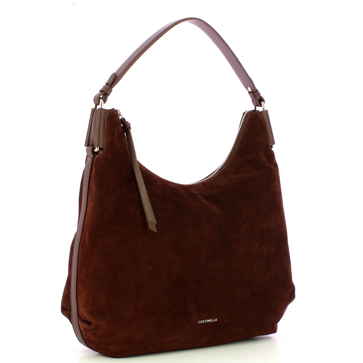 Coccinelle Borsa a spalla Rebekka Suede Brunette - 2 Coccinelle Borsa a spalla Rebekka Suede Brunette - 2
