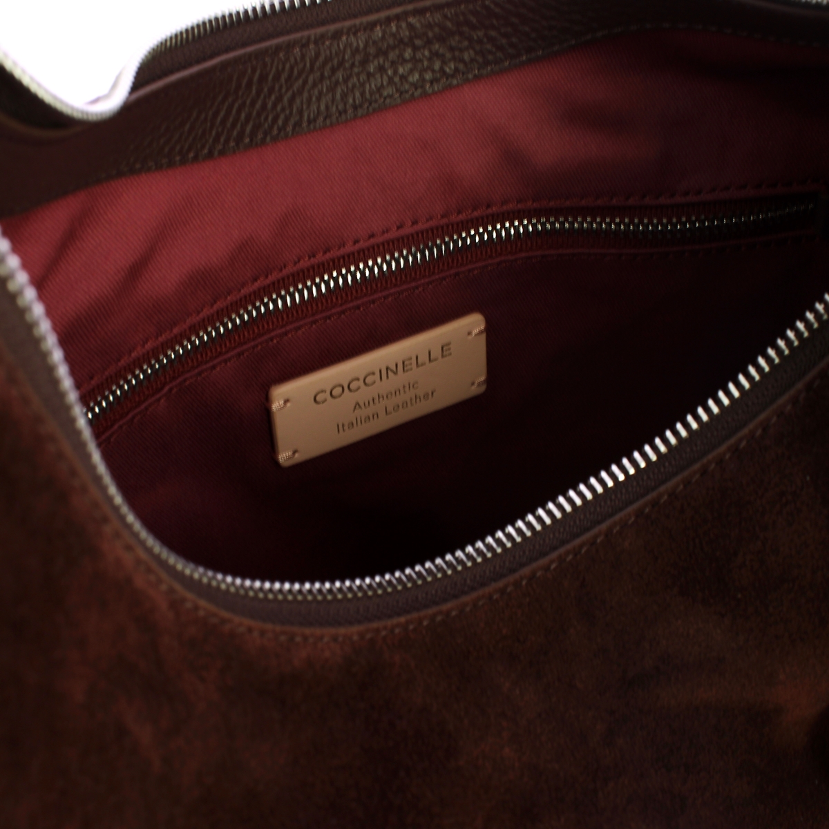 Coccinelle Borsa a spalla Rebekka Suede Brunette - 5 Coccinelle Borsa a spalla Rebekka Suede Brunette - 5