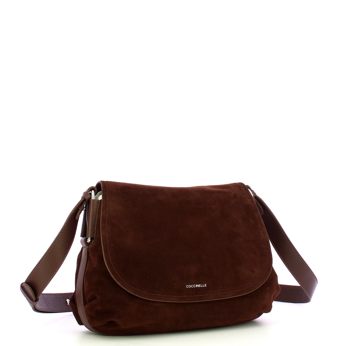 Coccinelle Tracolla Rebekka Suede Brunette - 2 Coccinelle Tracolla Rebekka Suede Brunette - 2