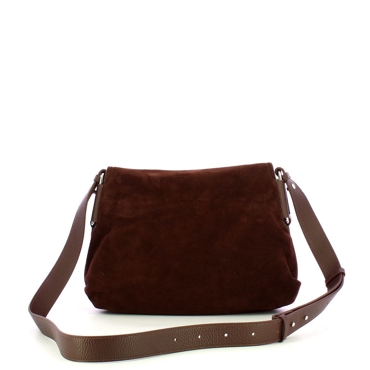 Coccinelle Tracolla Rebekka Suede Brunette - 3 Coccinelle Tracolla Rebekka Suede Brunette - 3