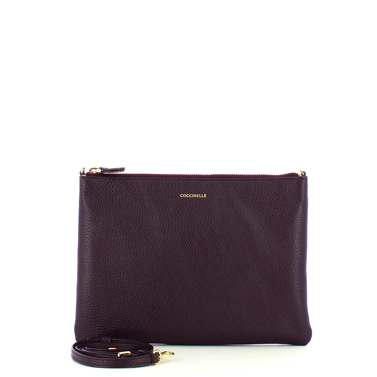 Coccinelle Pochette Best Soft Prune - 4