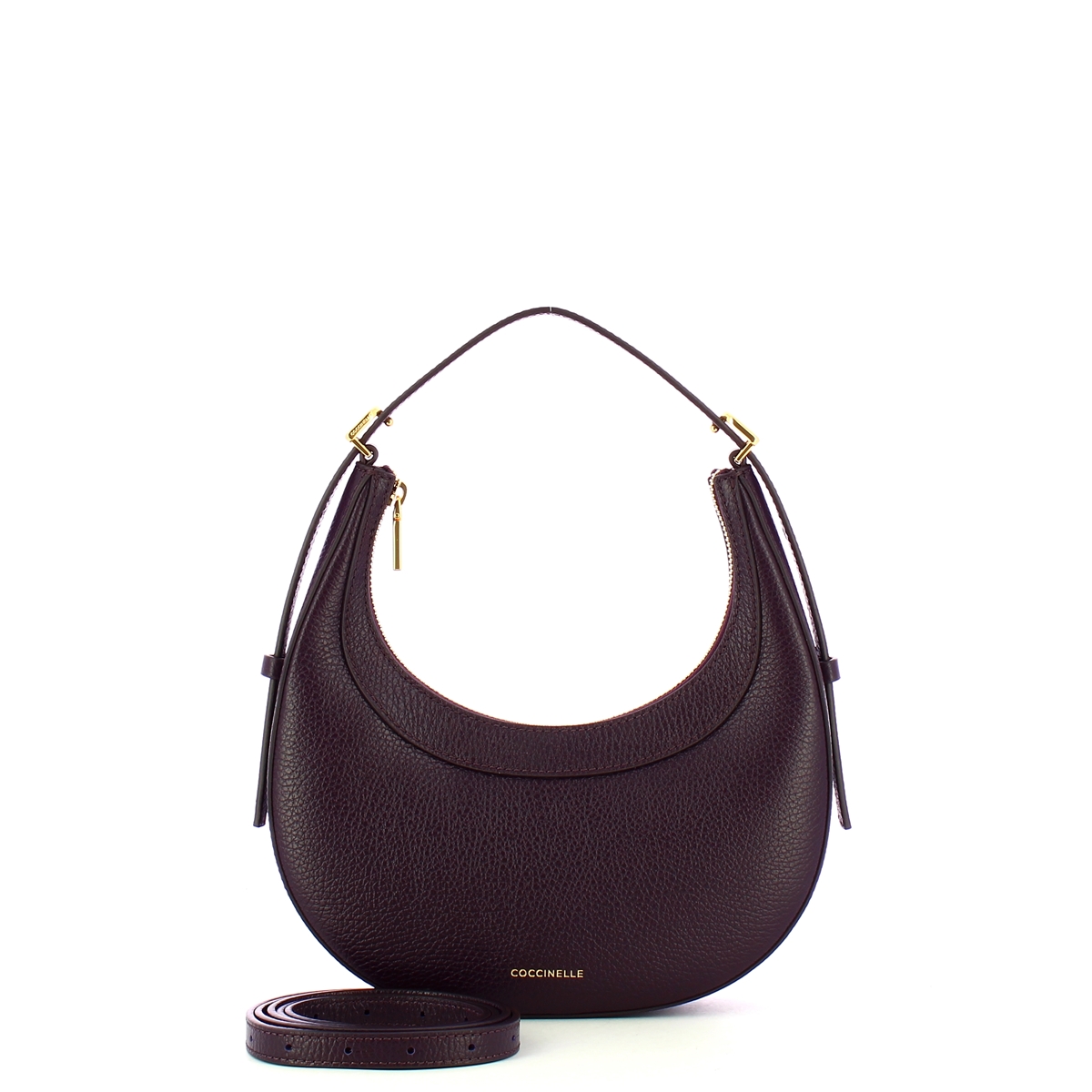 Coccinelle Hobo Bag Whisper Prune - 4 Coccinelle Hobo Bag Whisper Prune - 4
