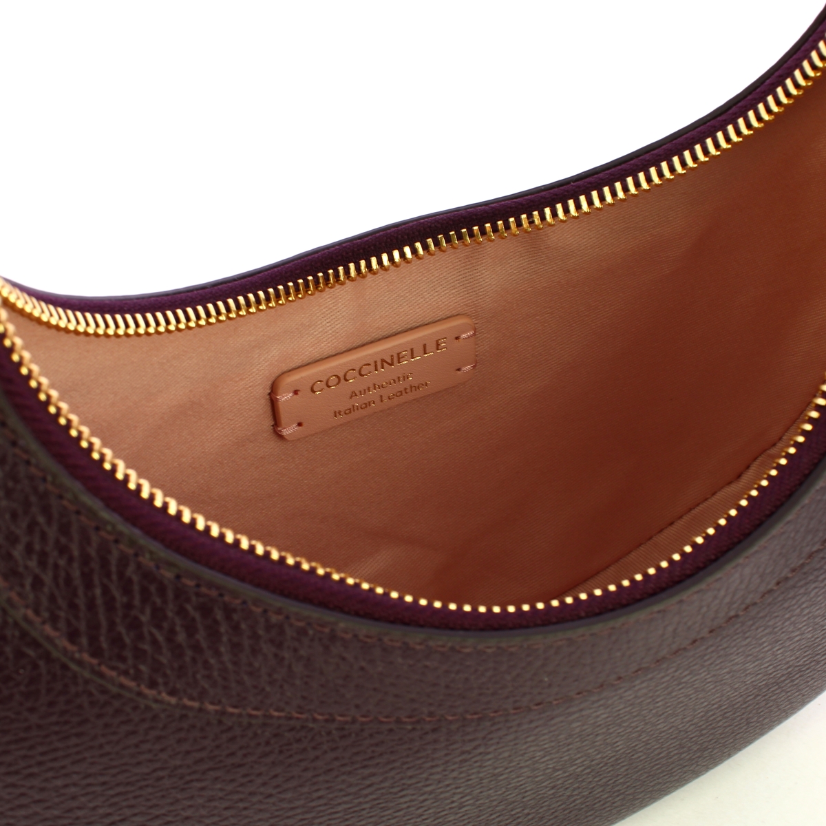 Coccinelle Hobo Bag Whisper Prune - 5 Coccinelle Hobo Bag Whisper Prune - 5