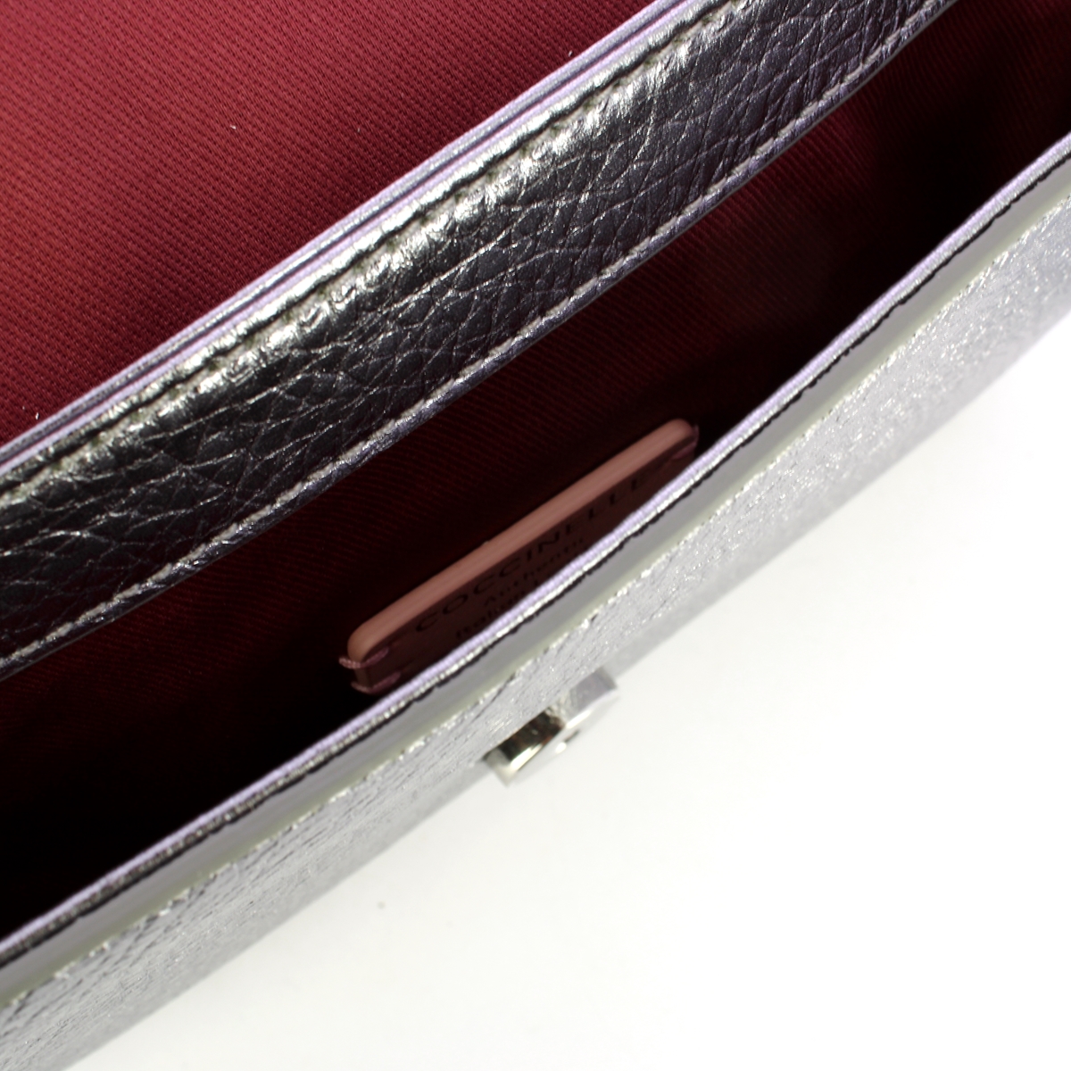 Coccinelle Pochette Dandy Mini Steel - 4 Coccinelle Pochette Dandy Mini Steel - 4
