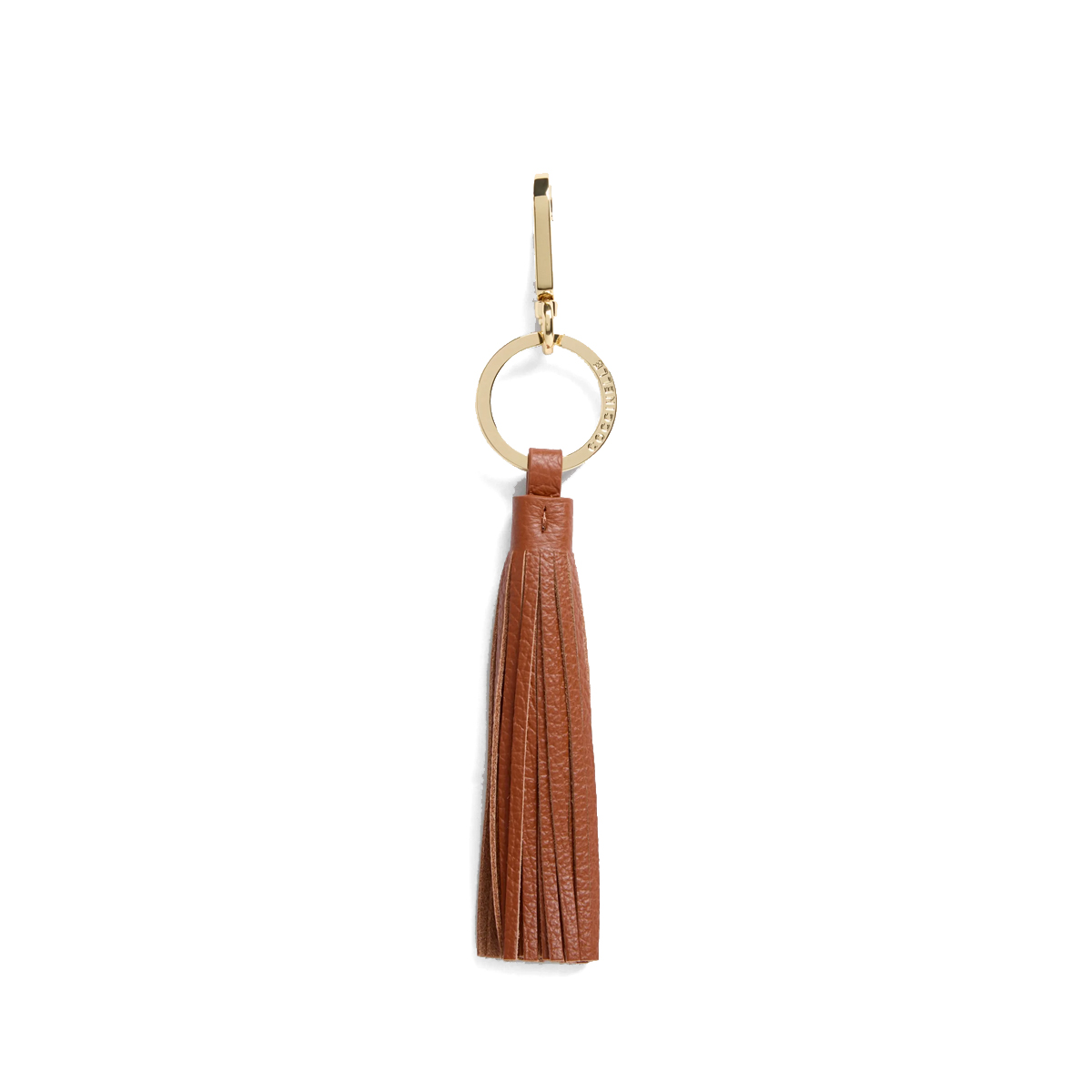 Coccinelle Portachiavi nappina Cognac - 1