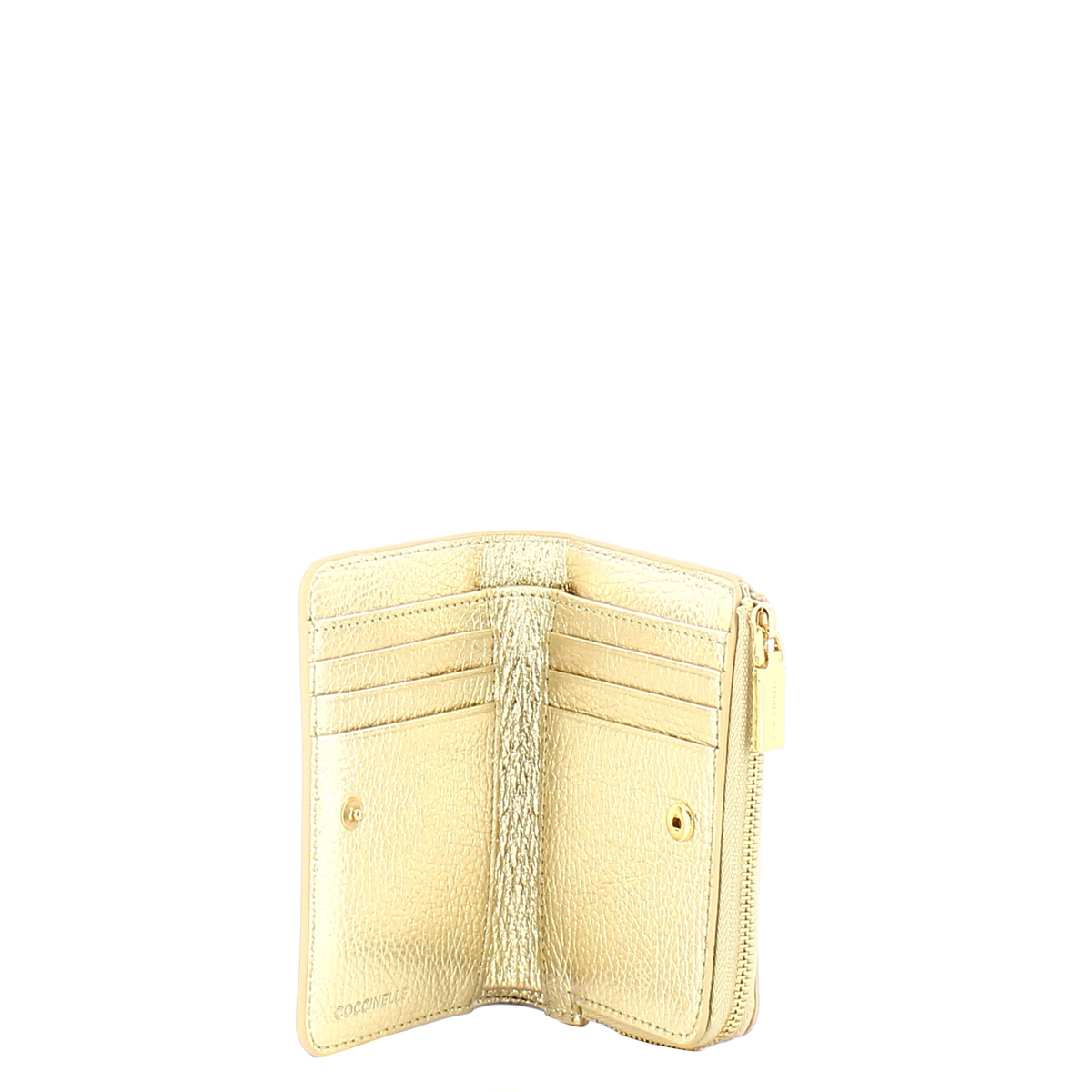 Coccinelle Portafoglio Metallic Soft Pale Gold - 3