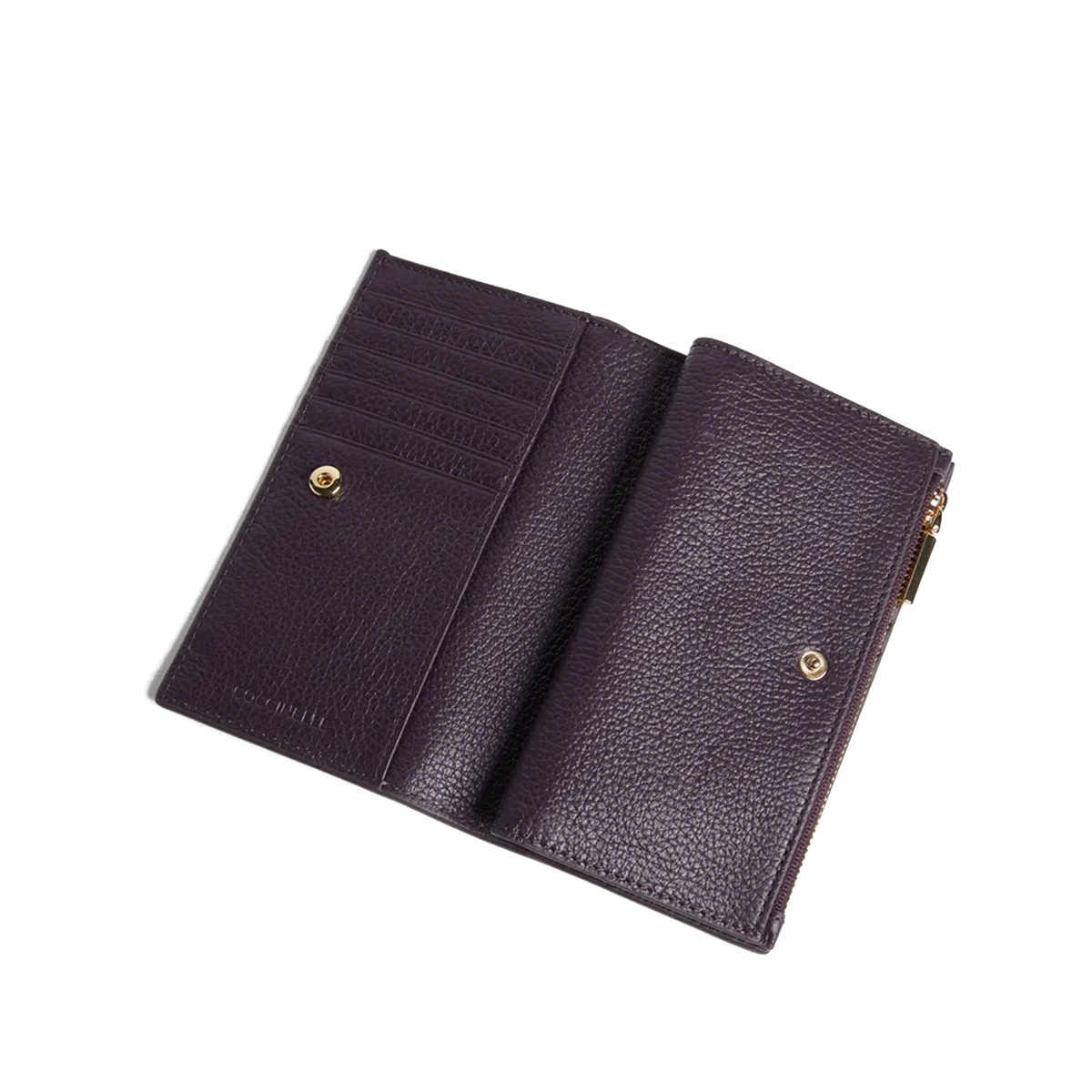 Coccinelle Portafoglio Metallic Soft Prune - 2