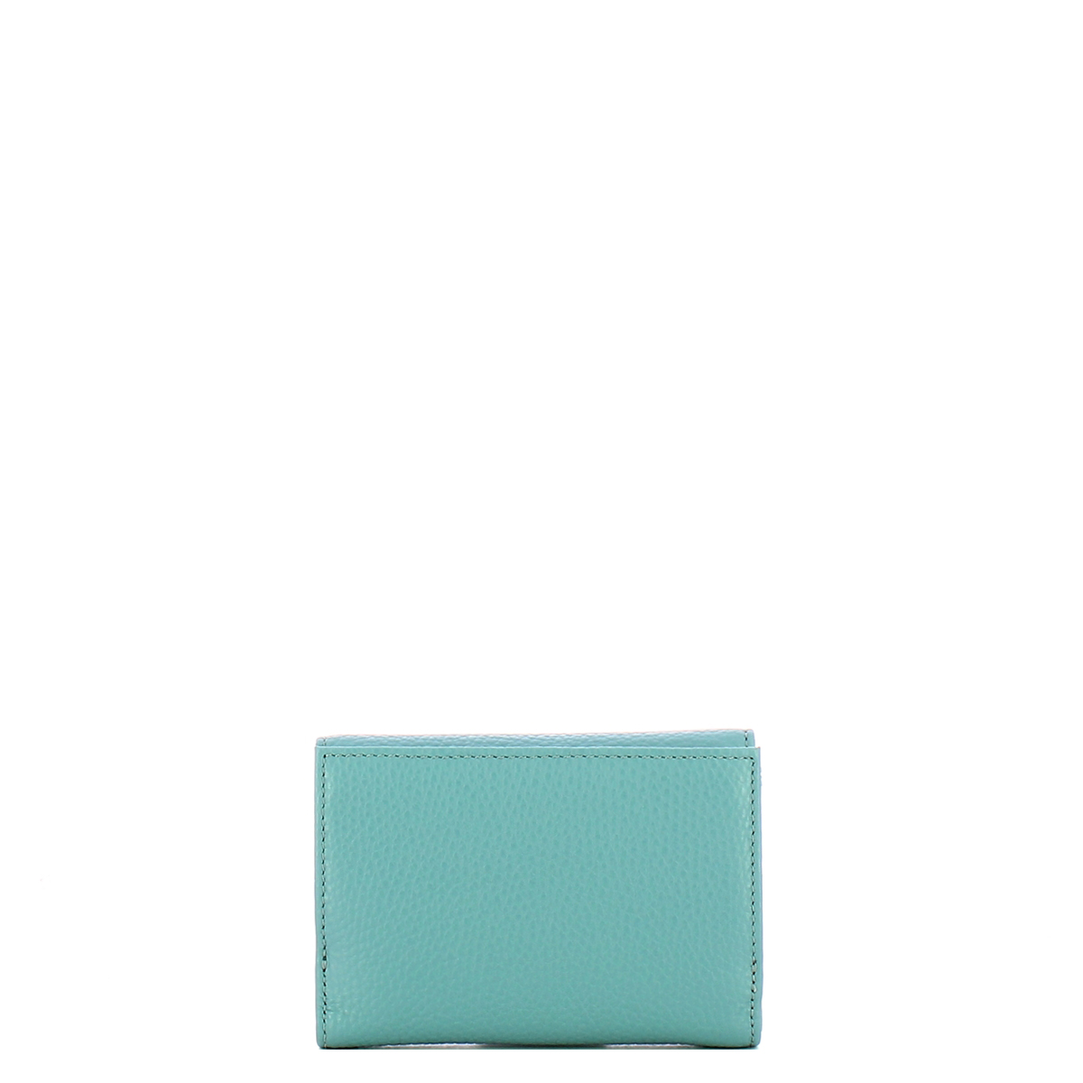 Coccinelle Portafoglio Medio Metallic Soft Artic Blue - 2
