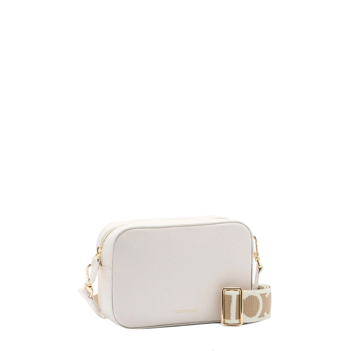 Coccinelle Tracollina Tebe Small Blanco - 2 Coccinelle Tracollina Tebe Small Blanco - 2