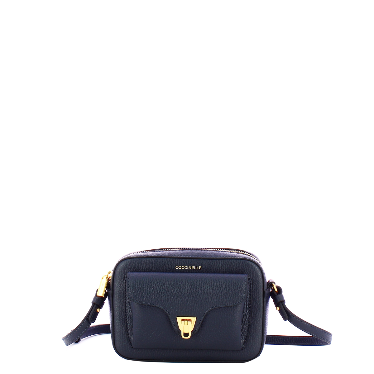 Coccinelle Tracollina Beat Soft Mini Midnight Blue - 1 Coccinelle Tracollina Beat Soft Mini Midnight Blue - 1