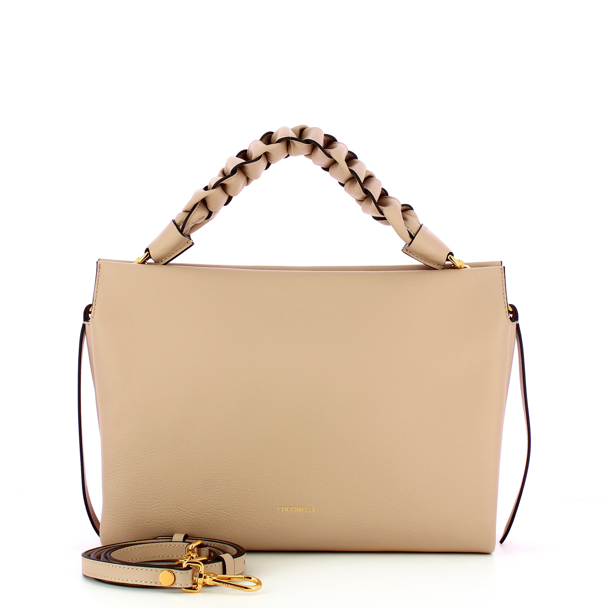 Coccinelle Borsa a mano Boheme Medium Rosette Warm Taupe - 4 Coccinelle Borsa a mano Boheme Medium Rosette Warm Taupe - 4