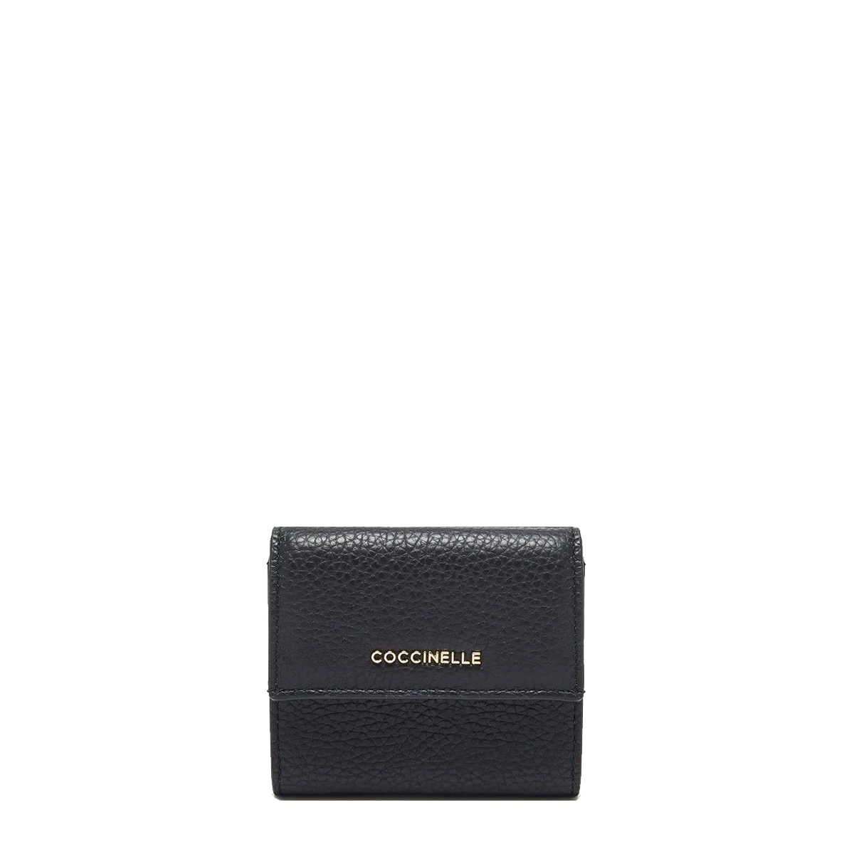 Coccinelle Portafoglio Metallic Soft piccolo Noir - 1 Coccinelle Portafoglio Metallic Soft piccolo Noir - 1