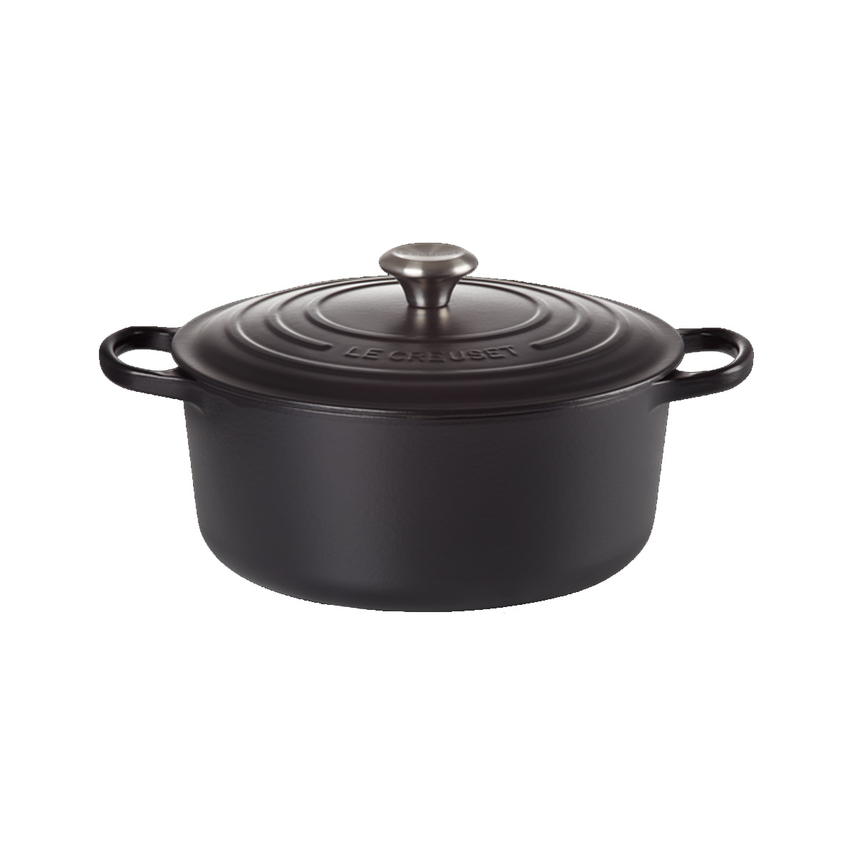 Le Creuset Cocotte Rotonda Evolution 22 cm Nero Matt - 1