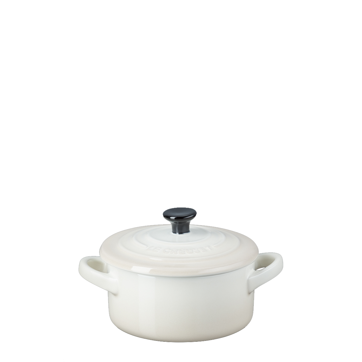 Le Creuset Mini Coccotte Rotonda 10 cm Meringue - 1 Le Creuset Mini Coccotte Rotonda 10 cm Meringue - 1