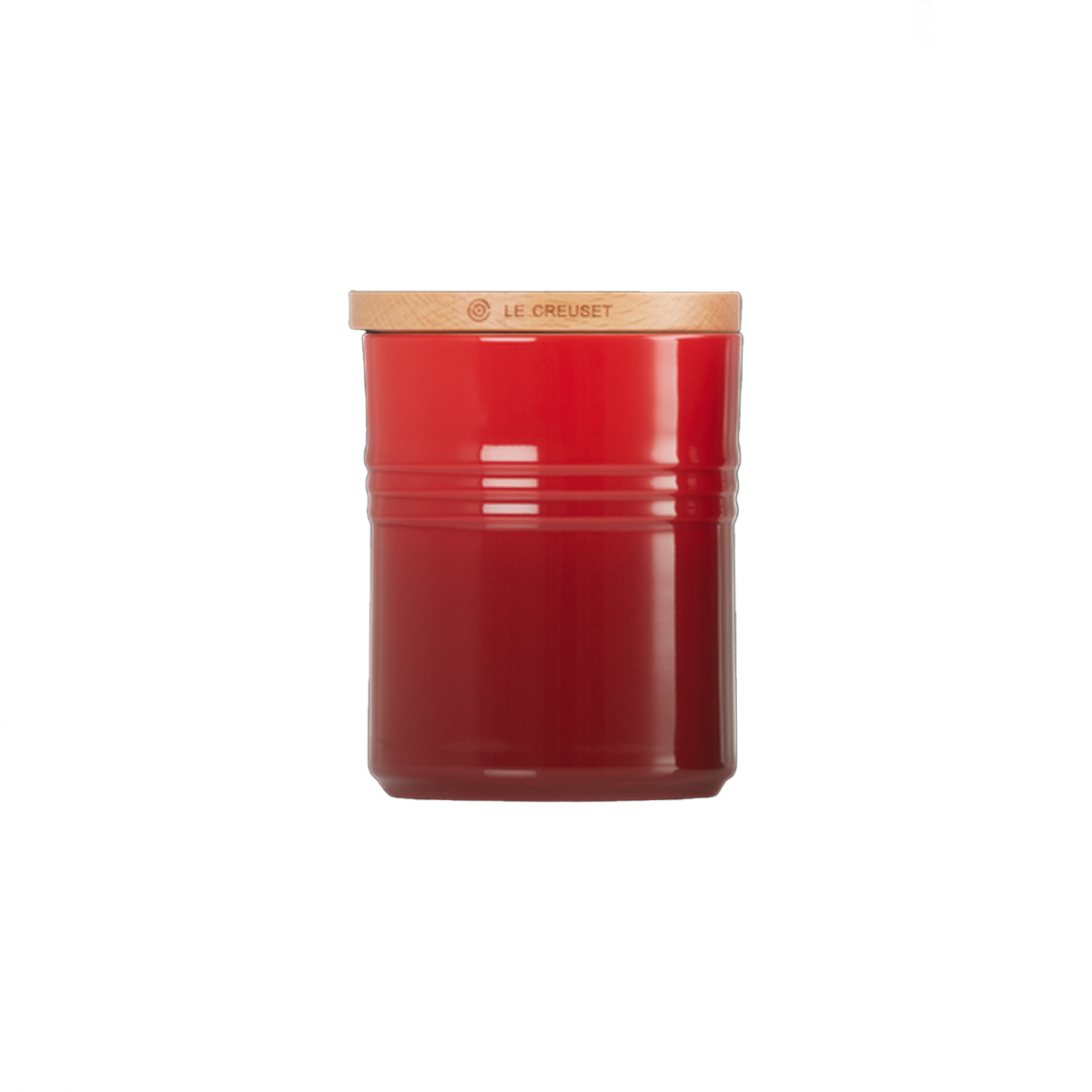 Le Creuset Barattolo M con coperchio in legno Ciliegia - 3