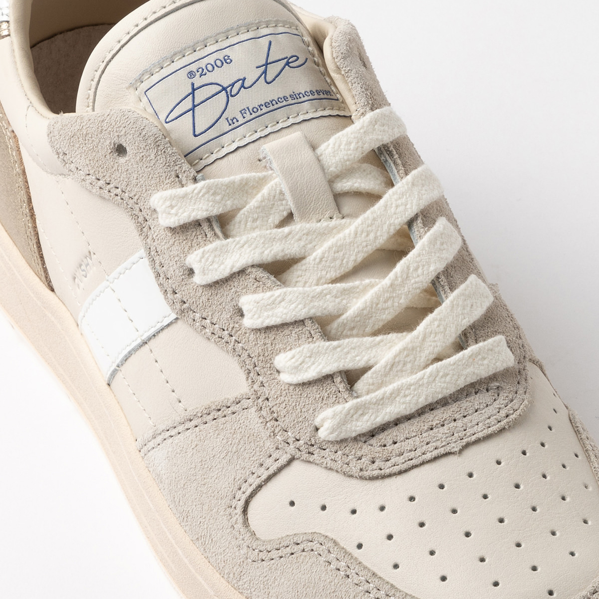 DATE Sneakers Court Shiny White Platinum - 5 DATE Sneakers Court Shiny White Platinum - 5