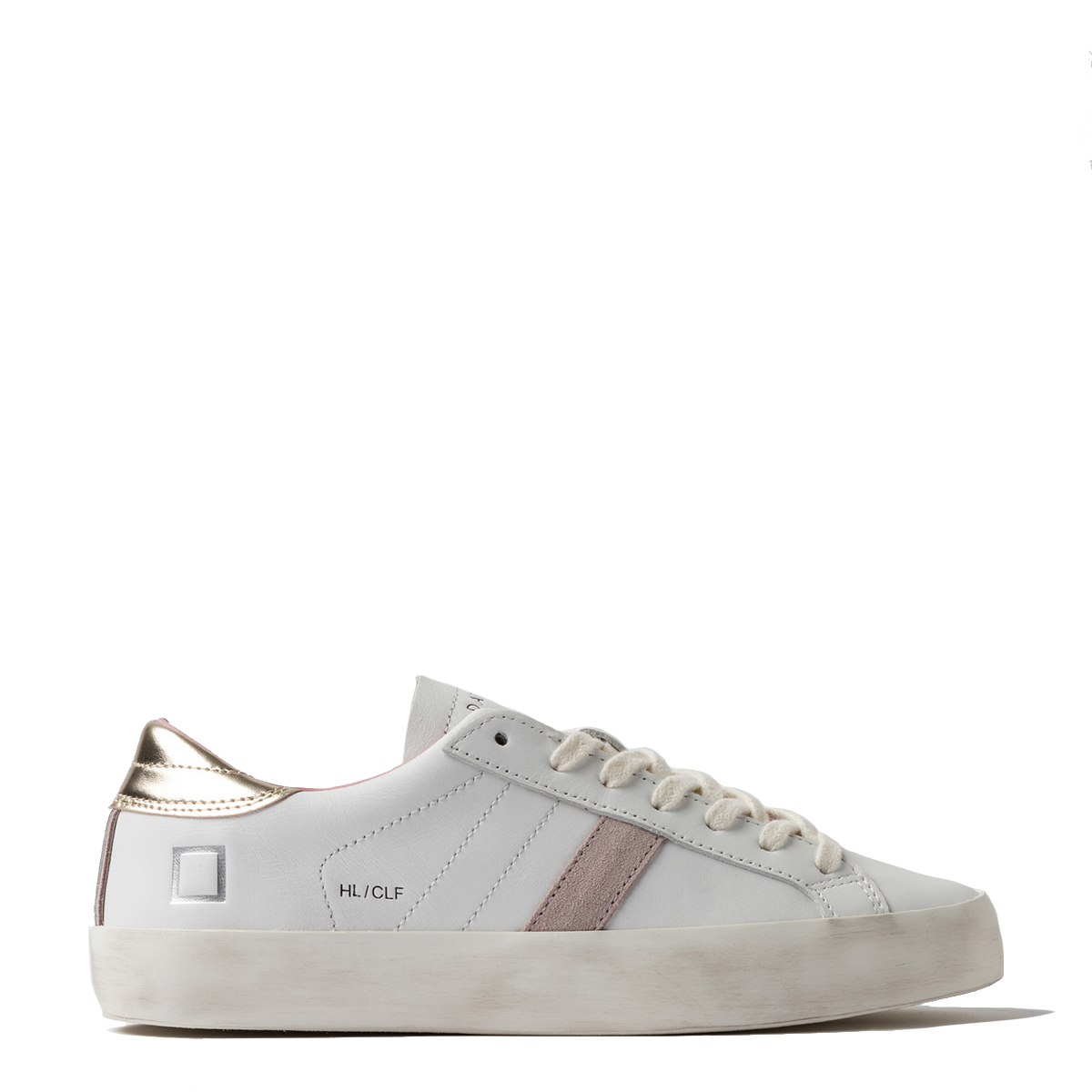 DATE Sneakers Hill Low Calf White Platinum - 1