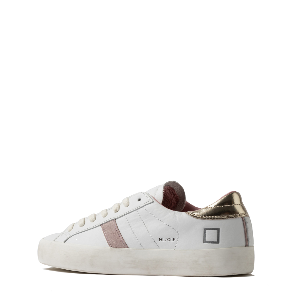 DATE Sneakers Hill Low Calf White Platinum - 3