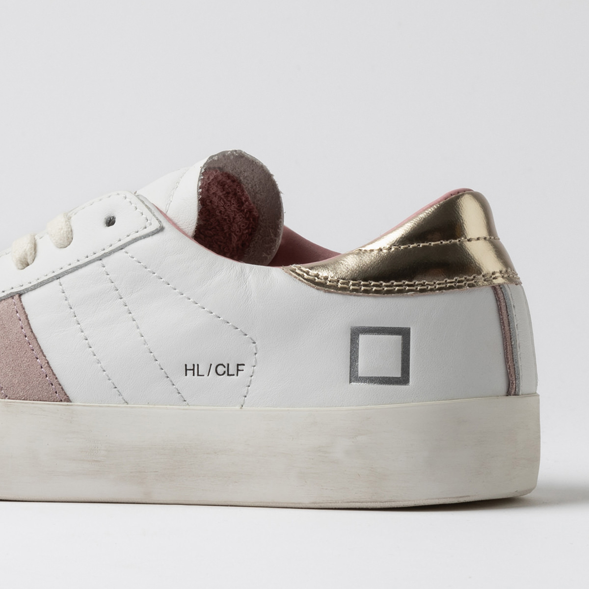 DATE Sneakers Hill Low Calf White Platinum - 4