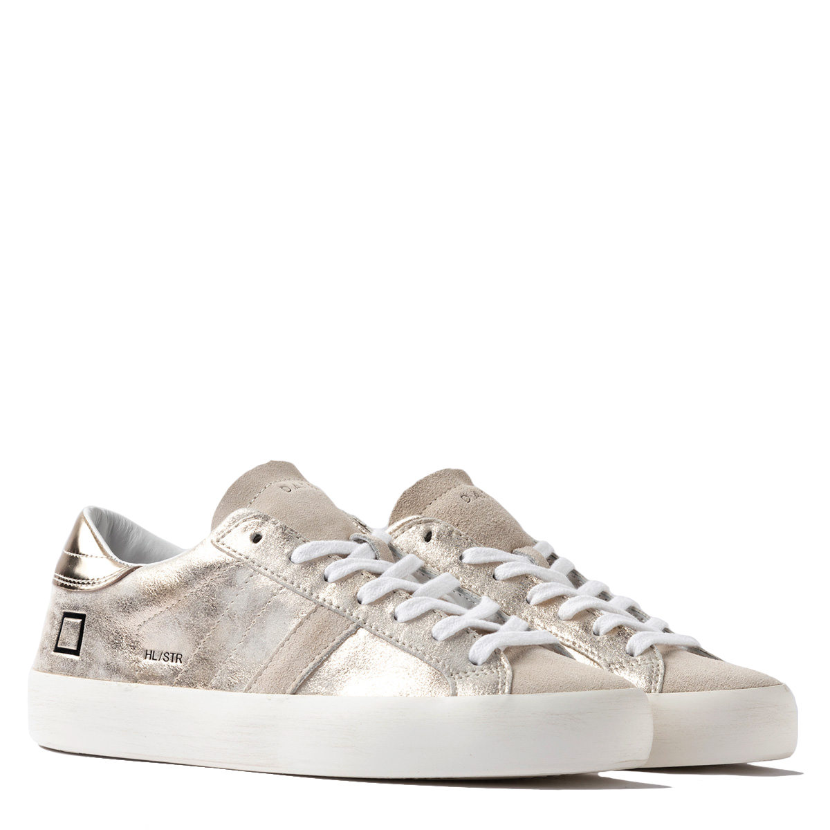 DATE Sneakers Hill Low Stardust Platinum - 2 DATE Sneakers Hill Low Stardust Platinum - 2