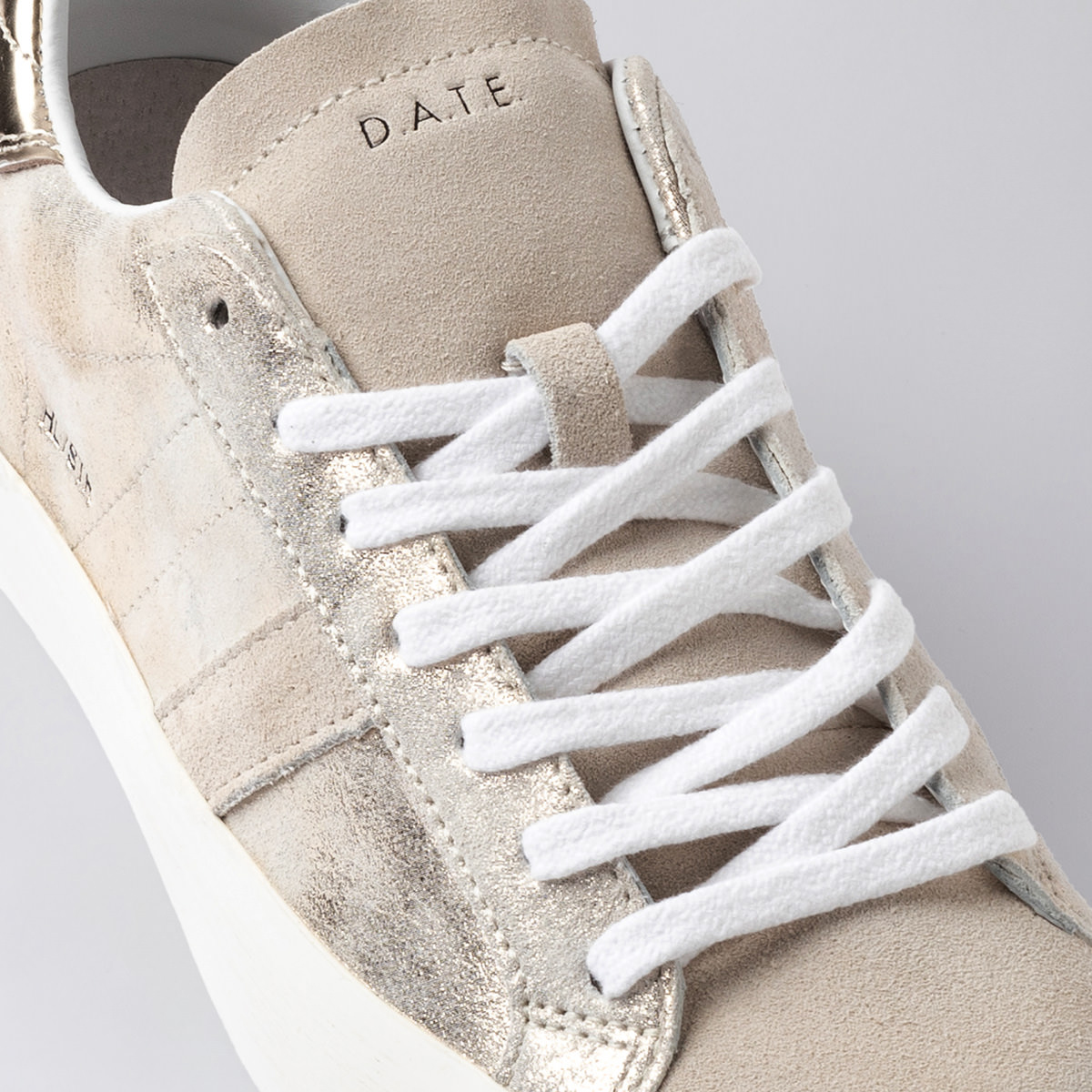 DATE Sneakers Hill Low Stardust Platinum - 4 DATE Sneakers Hill Low Stardust Platinum - 4