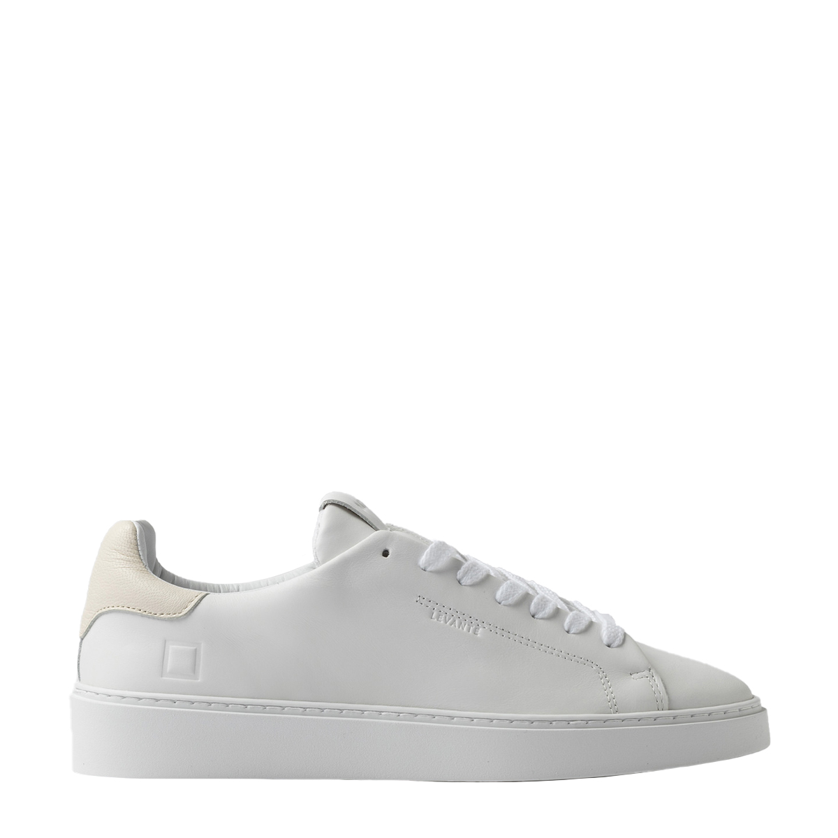 D.A.T.E. Sneakers Levante Calf White Ivory - 1