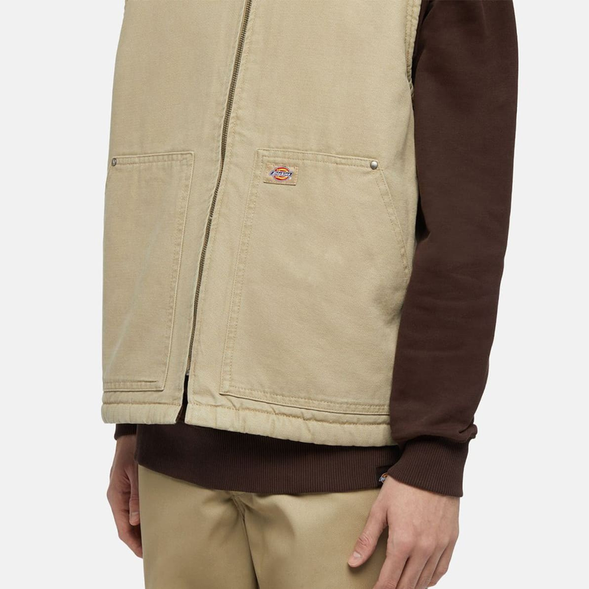 Dickies Gilet Duck Canvas Desert Sand - 2 Dickies Gilet Duck Canvas Desert Sand - 2
