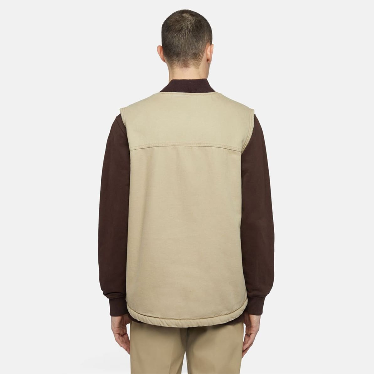 Dickies Gilet Duck Canvas Desert Sand - 3 Dickies Gilet Duck Canvas Desert Sand - 3