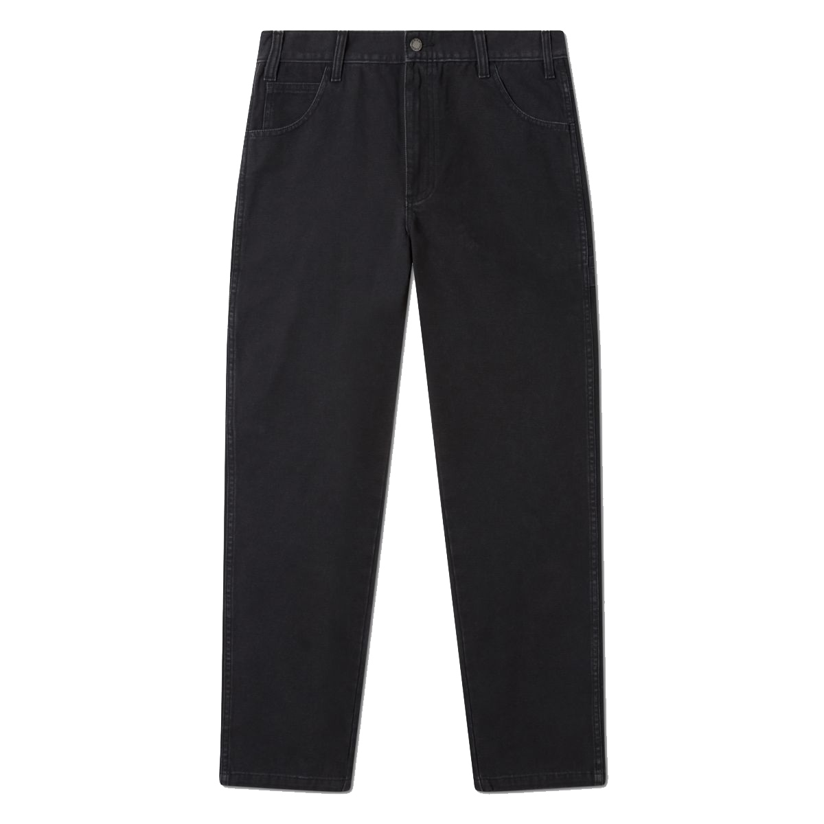 Dickies Pantaloni Duck Carpenter Washed Black - 3