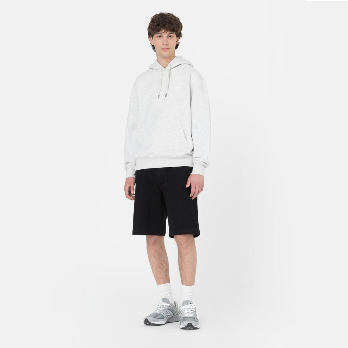 Dickies Felpa con cappuccio Summerdale Light Gray - 5