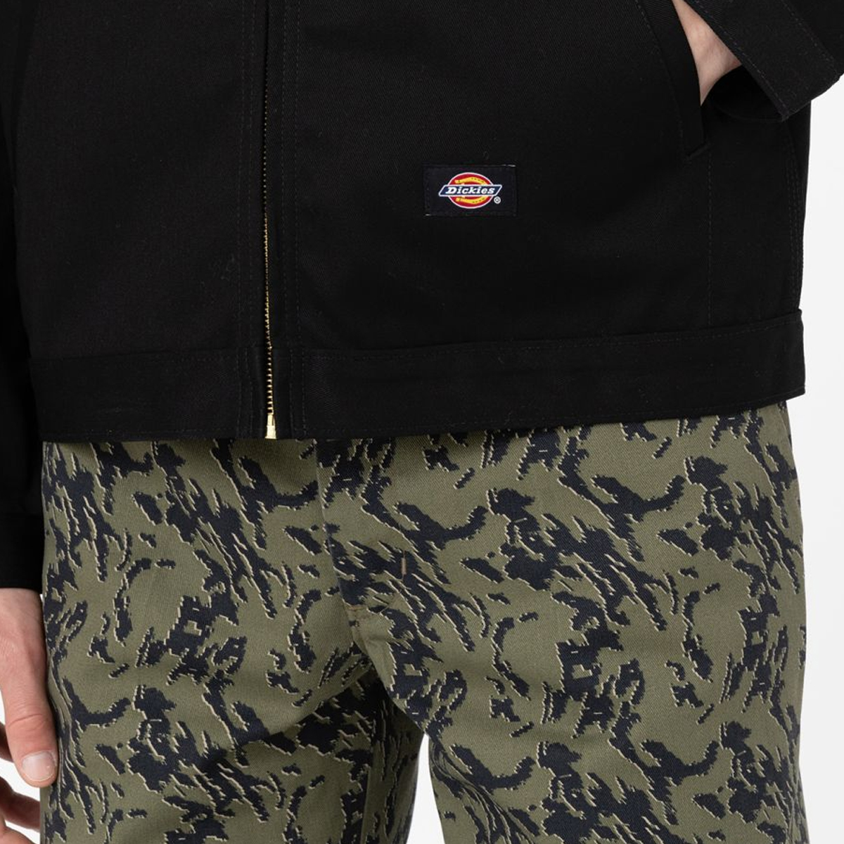 Dickies Giacca Sfoderata Eisenhower Black - 6 Dickies Giacca Sfoderata Eisenhower Black - 6